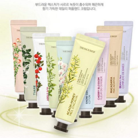 Kem dưỡng da tay The Face Shop Daily Perfumed Hand Cream từ Hàn Quốc