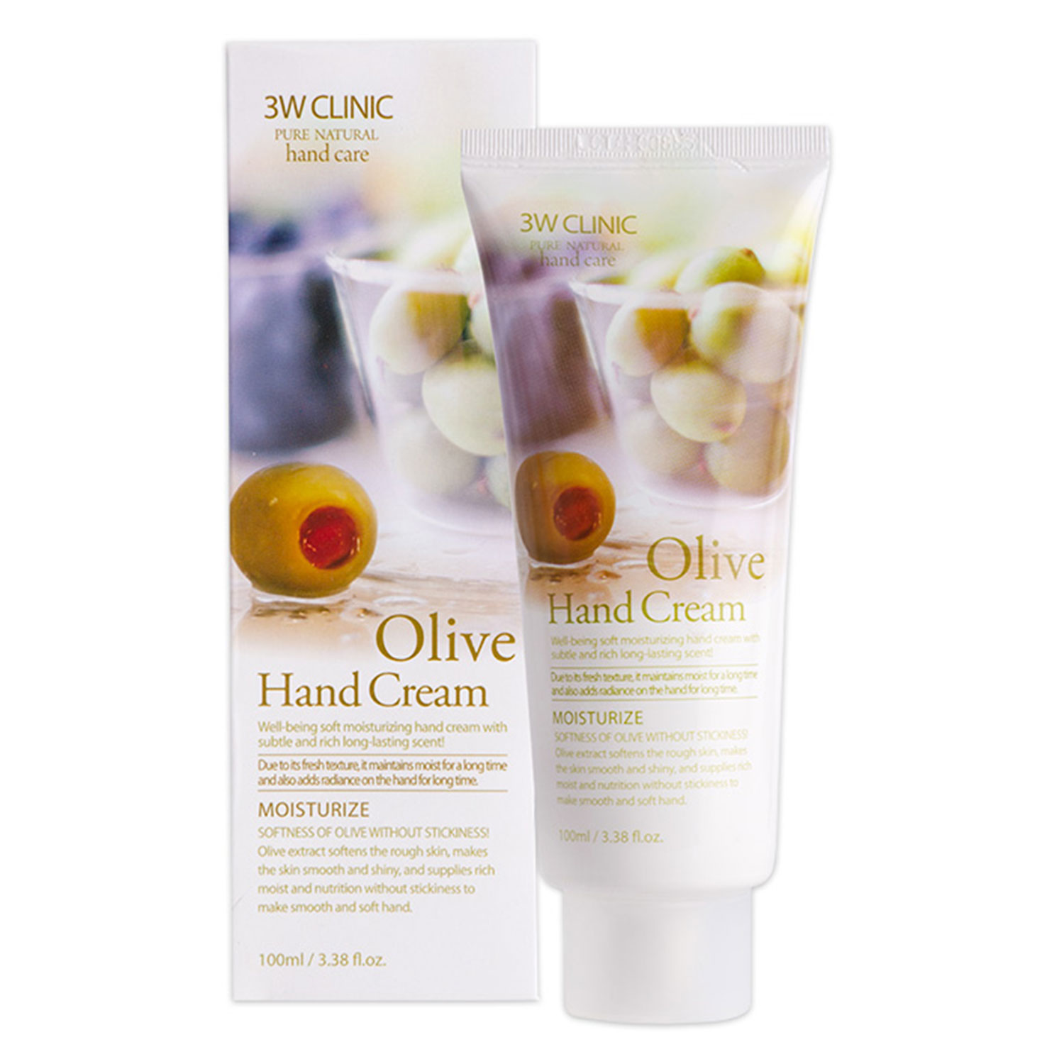 Kem dưỡng da tay Olive 3W Clinic Hand Cream