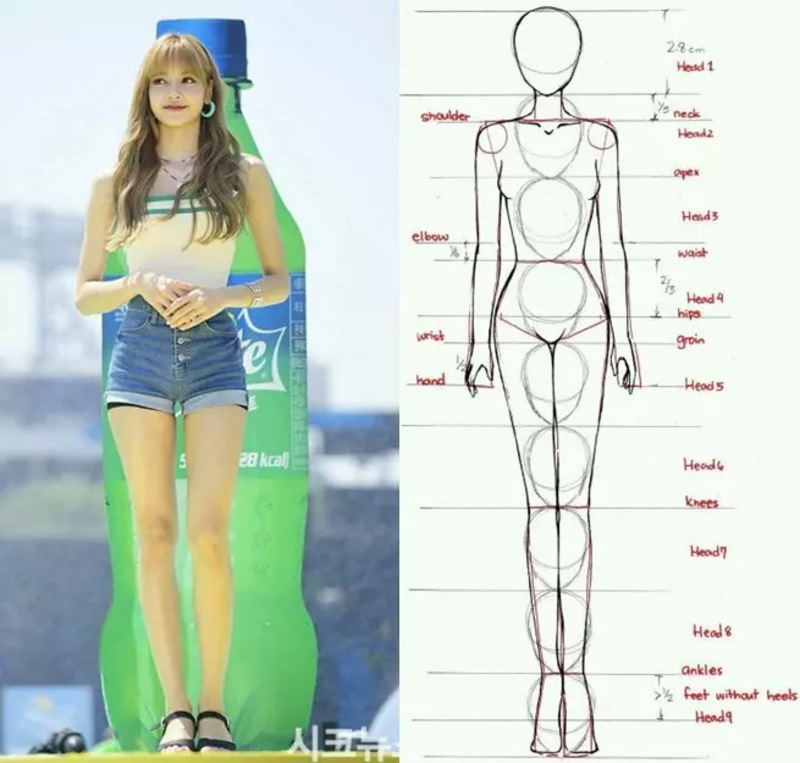 Tỷ lệ độ dài chân và thân phải đạt chuẩn mới là cơ thể đẹp
