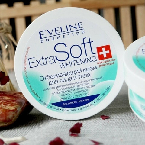 Extra Soft Eveline - Top kem dưỡng trắng da body và da mặt