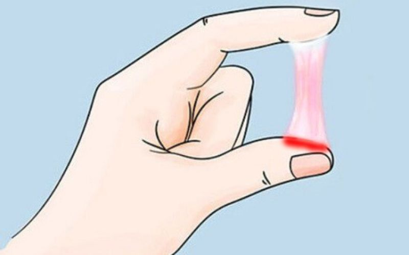 dấu hiệu phổ biến nhất để nhận biết mang thai là dịch âm đạo có màu hồng hoặc trong nhạt