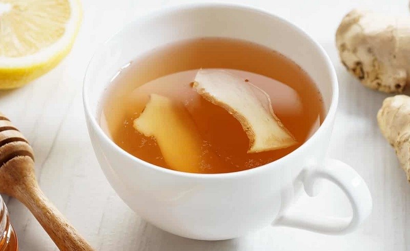 Uống một tách trà gừng nóng không chỉ tốt cho vùng kín mà còn giúp cơ thể được thư giãn, nghỉ ngơi