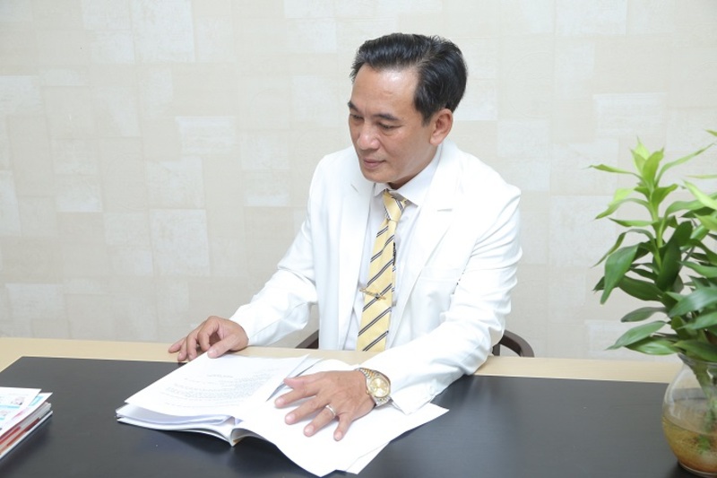 Bác sĩ Trịnh Quang Đại được đào tạo nghiệp vụ bài bản tại các cơ sở chuyên khoa trong ngoài nước