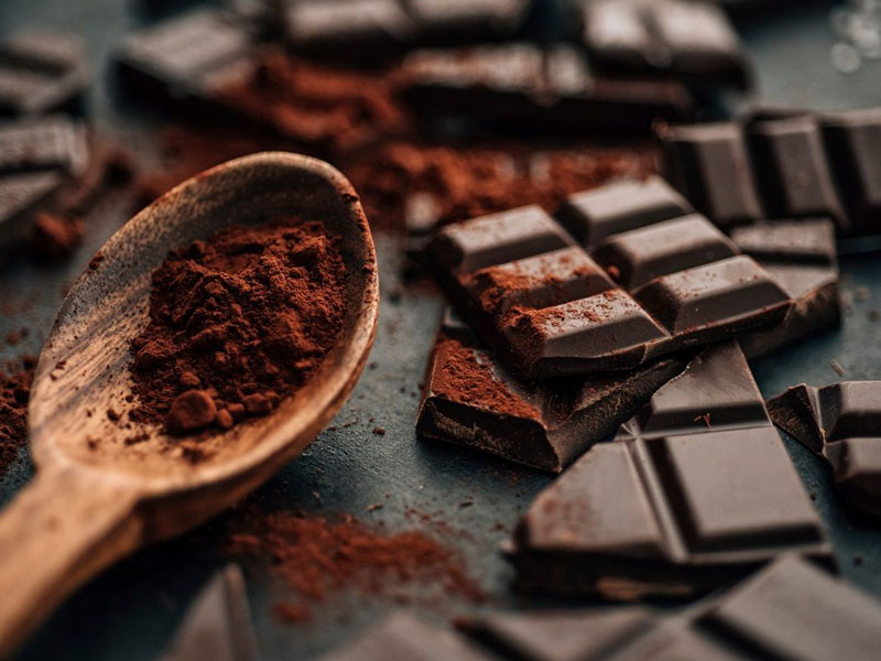 Chocolate đen là thực phẩm giúp giảm mỡ mặt hiệu quả